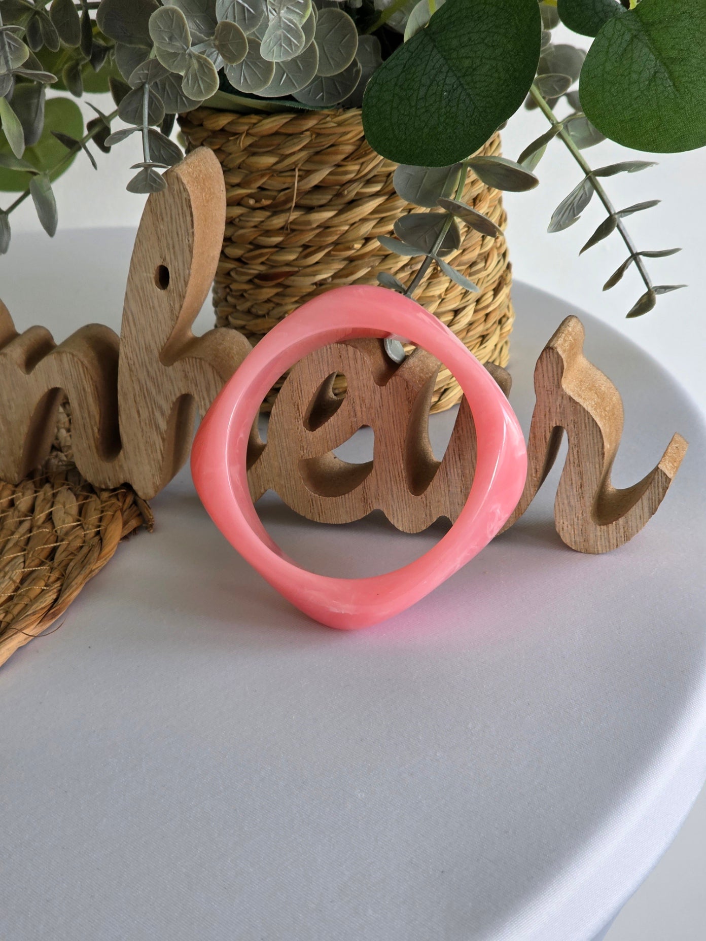 Nos Bracelets Joncs Rose