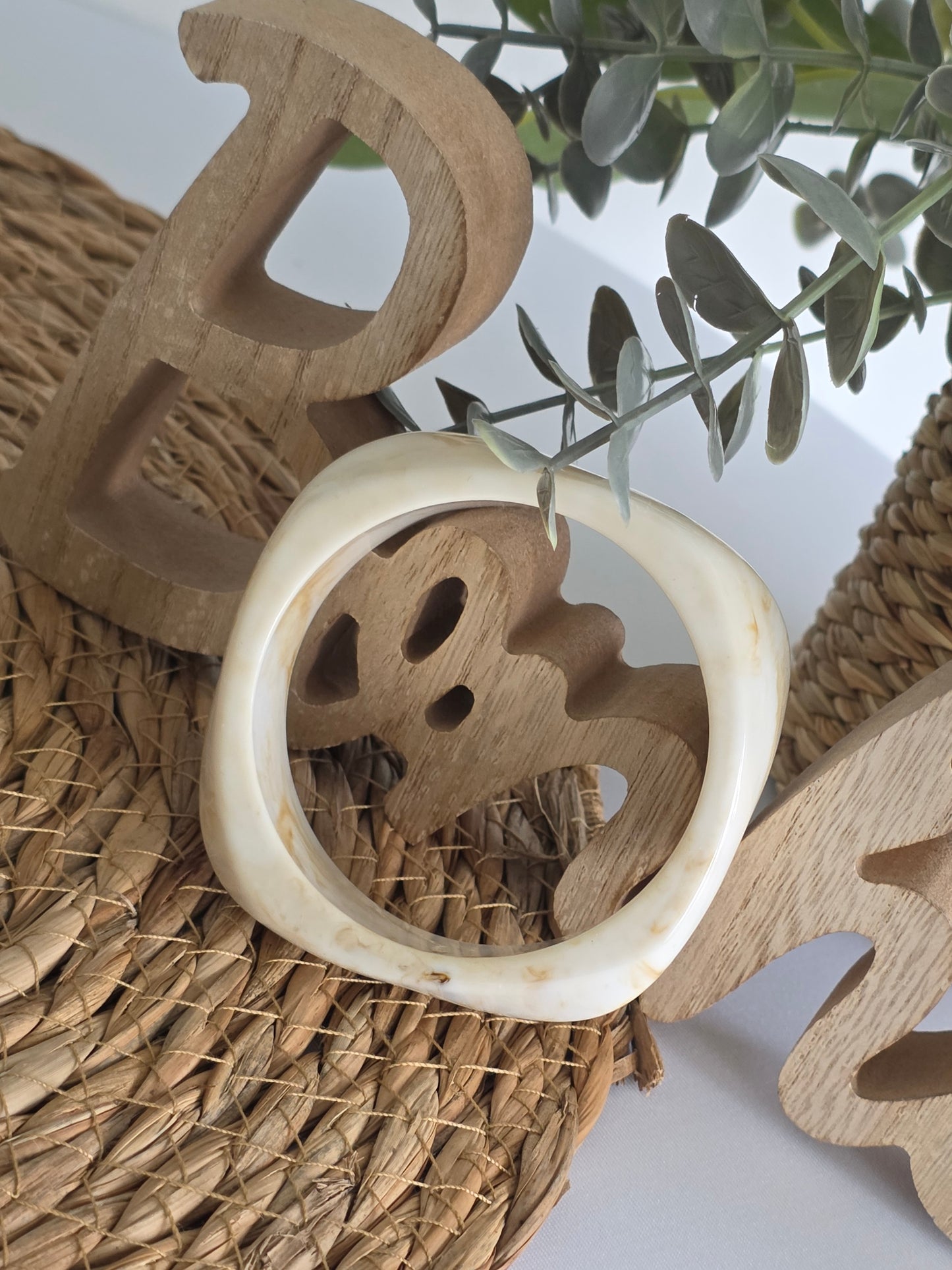 Nos Bracelets Joncs Ecru