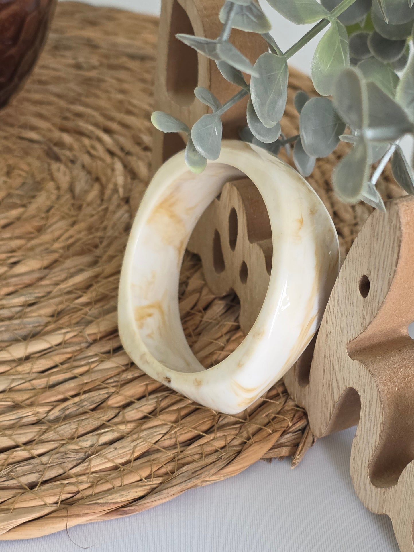 Nos Bracelets Joncs Ecru