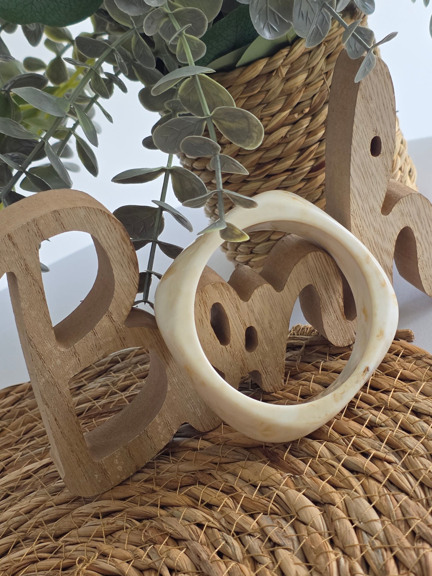 Nos Bracelets Joncs Ecru