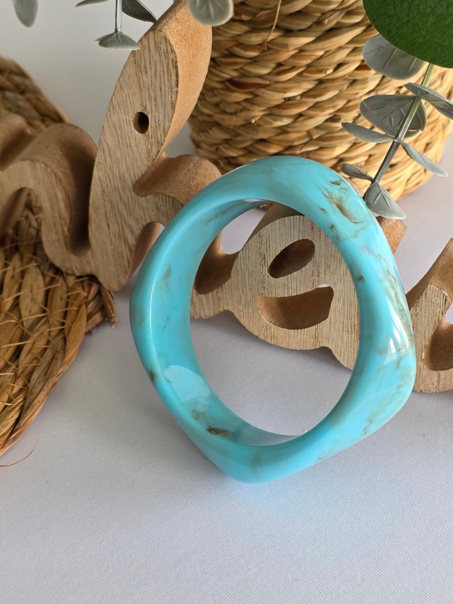 Nos Bracelets Joncs Turquoise