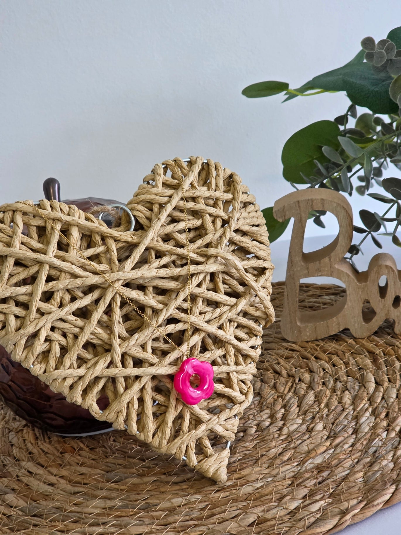 Les Nicolettes - Pendentif Fuchsia