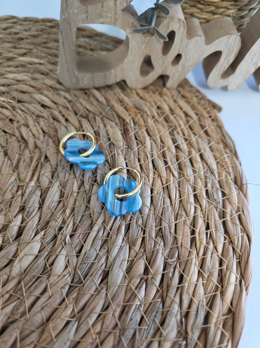 Nos Nicolettes Zébré Turquoise N°24