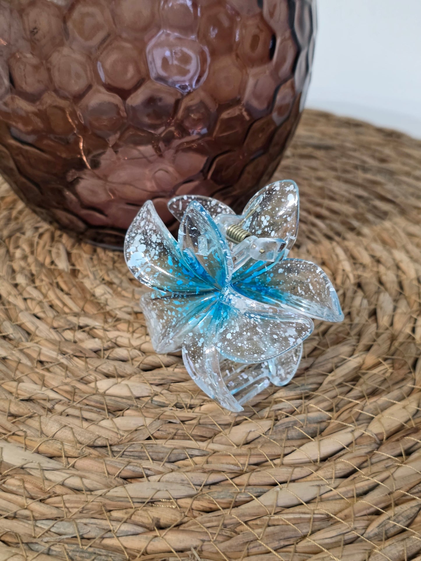 Nos Pinces à Fleur Bleu