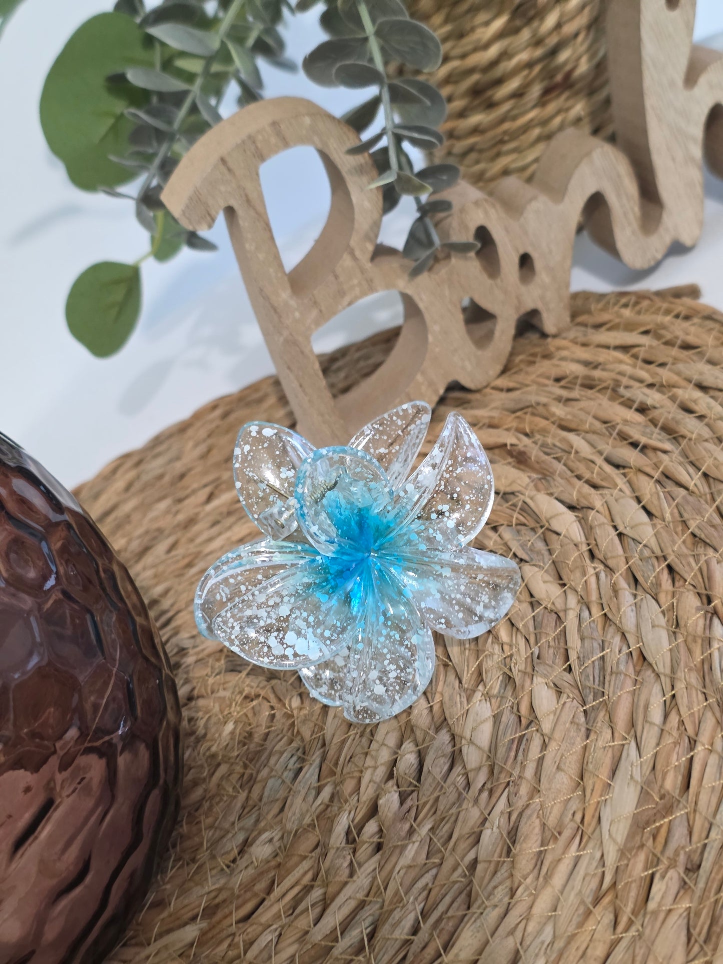 Nos Pinces à Fleur Bleu