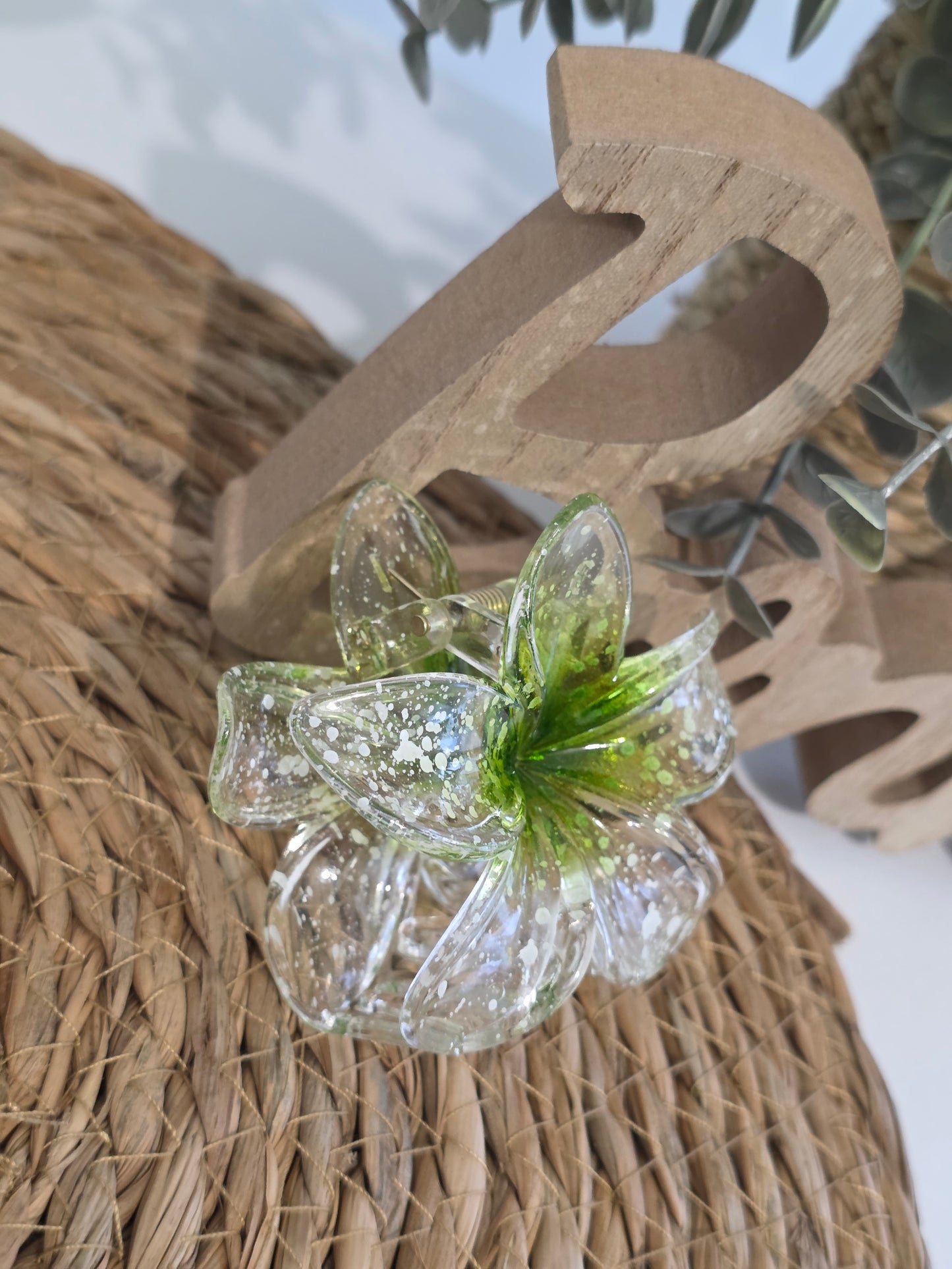 Nos Pinces à Fleur Vert