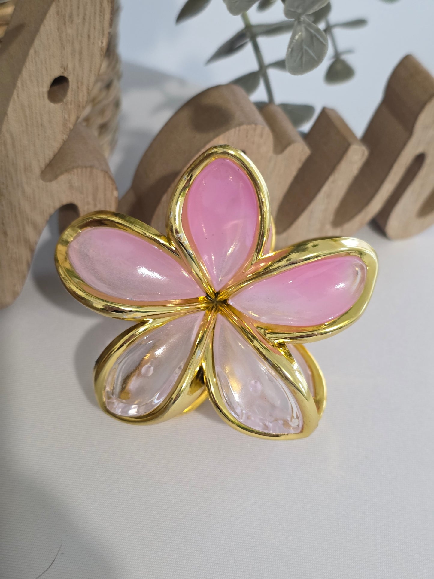 Nos Pinces à Fleur Rose Pâle