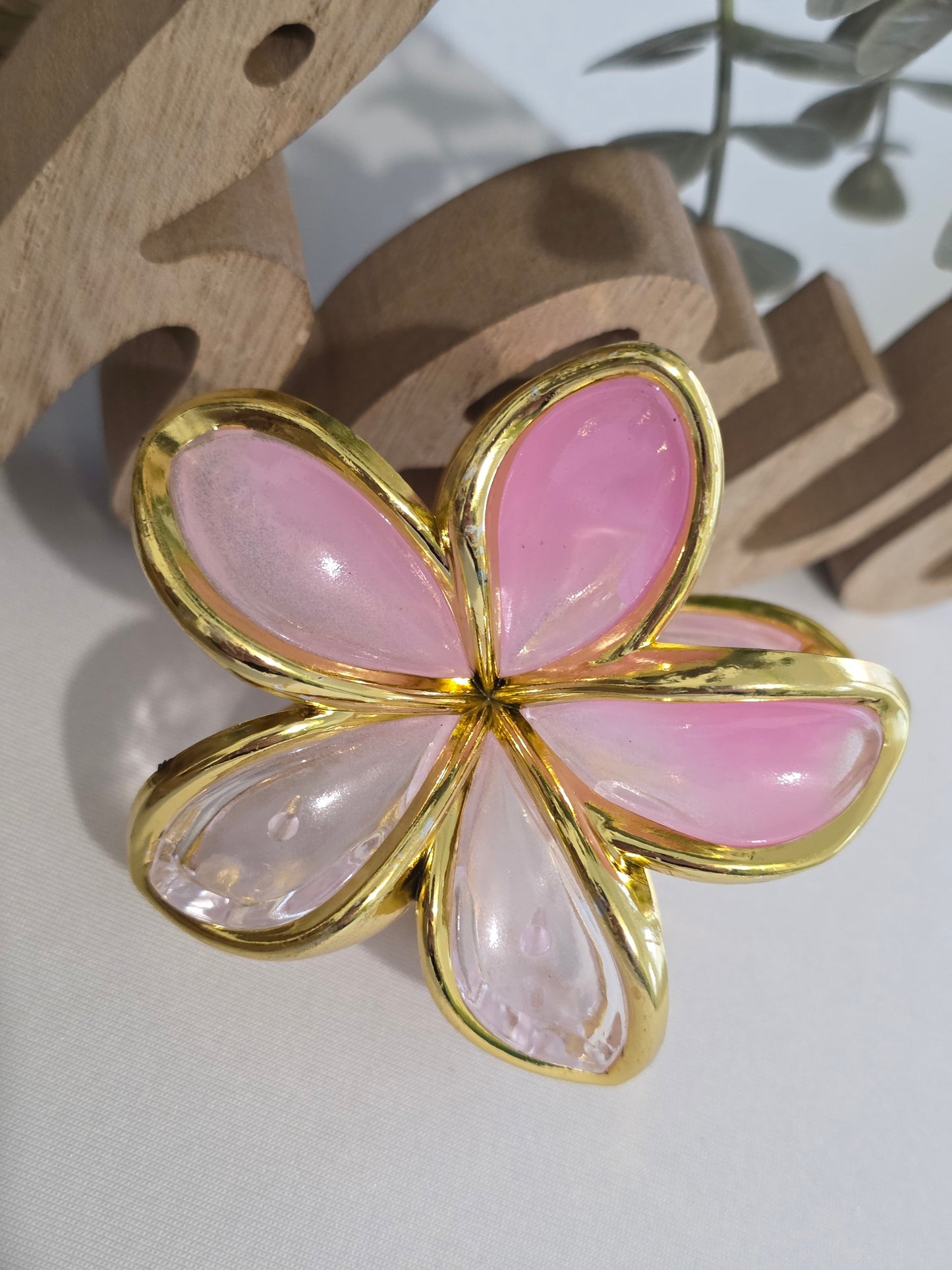 Nos Pinces à Fleur Rose Pâle