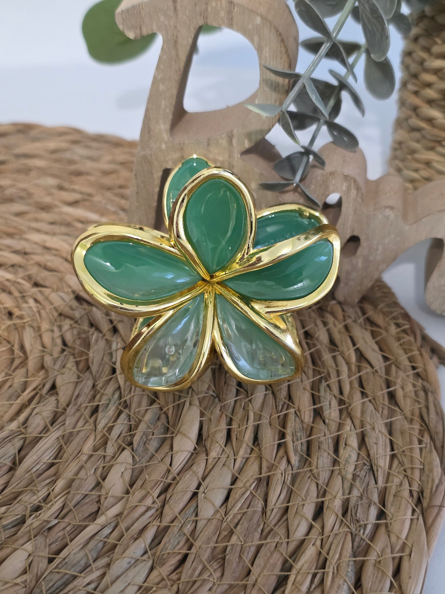 Nos Pinces à Fleur Vert d'Eau