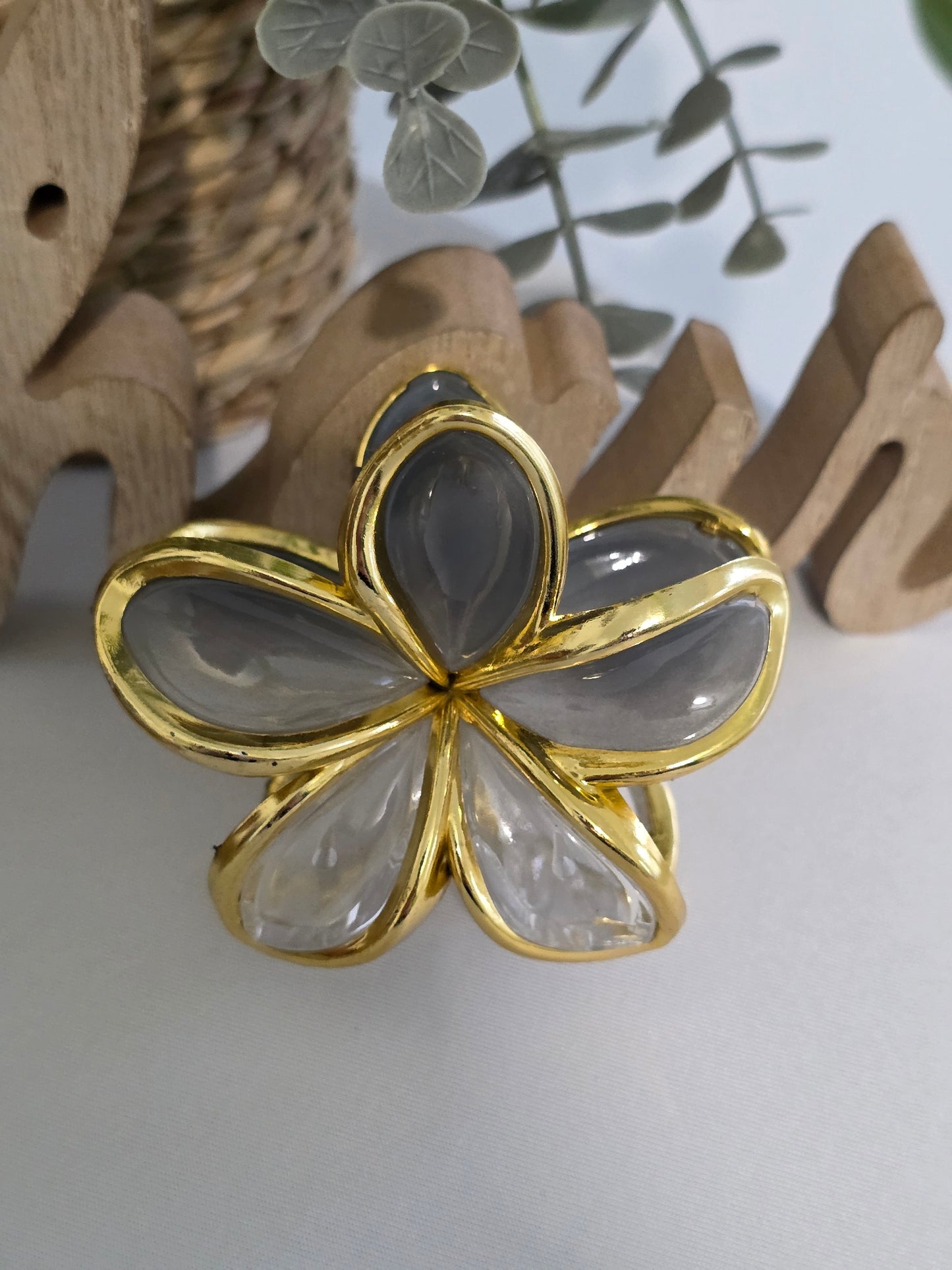 Nos Pinces à Fleur Gris