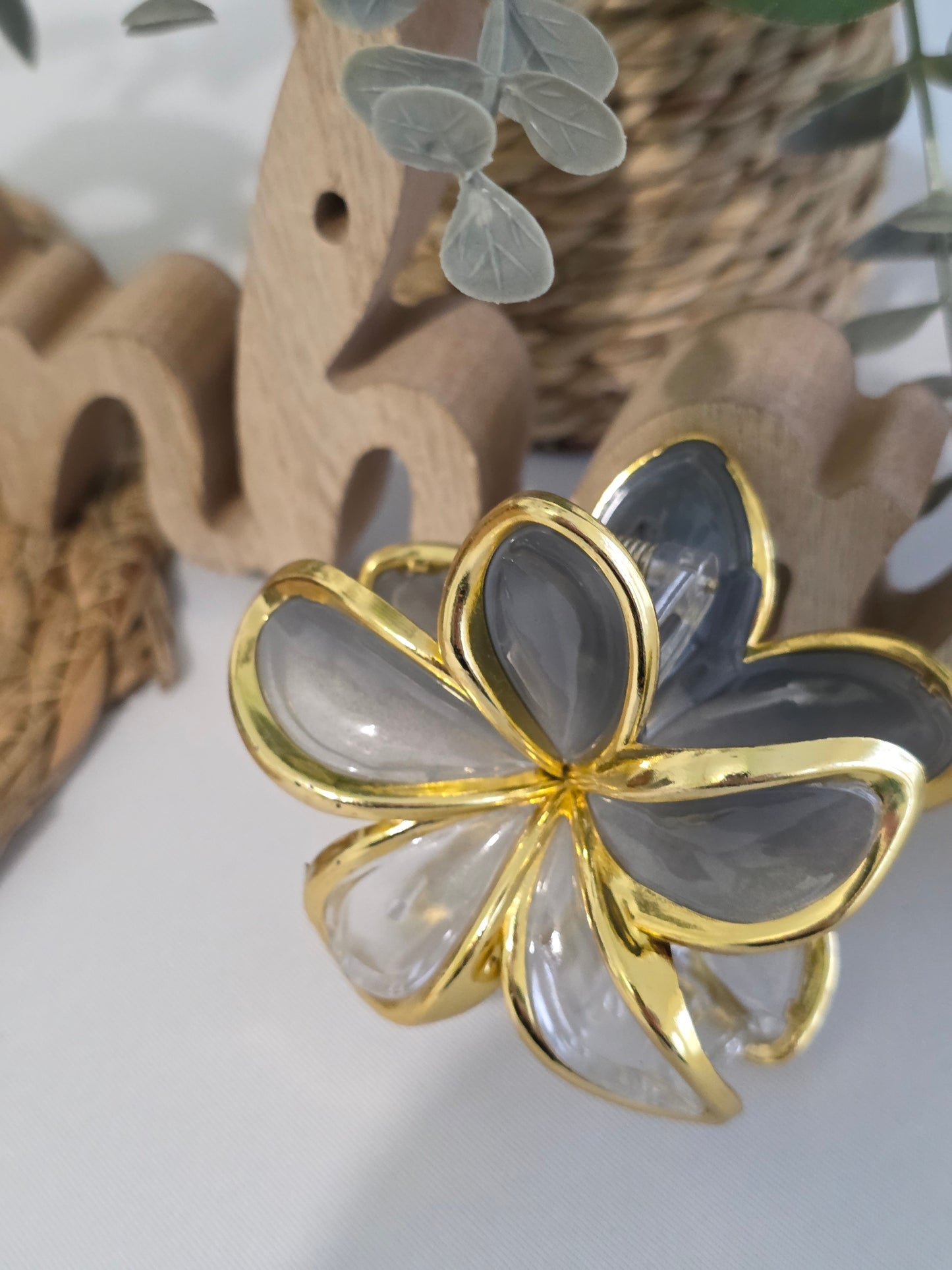 Nos Pinces à Fleur Gris