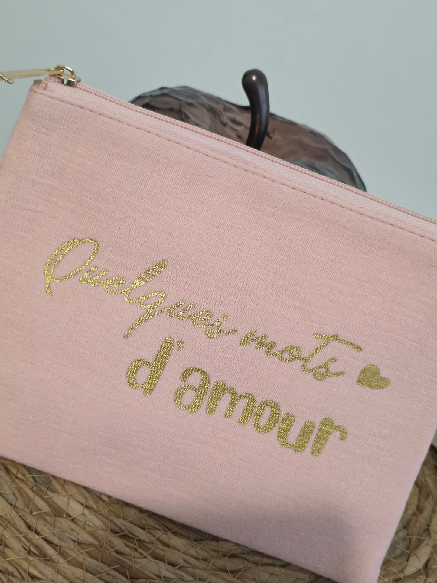 Nos Pochettes "Quelques Mots d'Amour" Rose