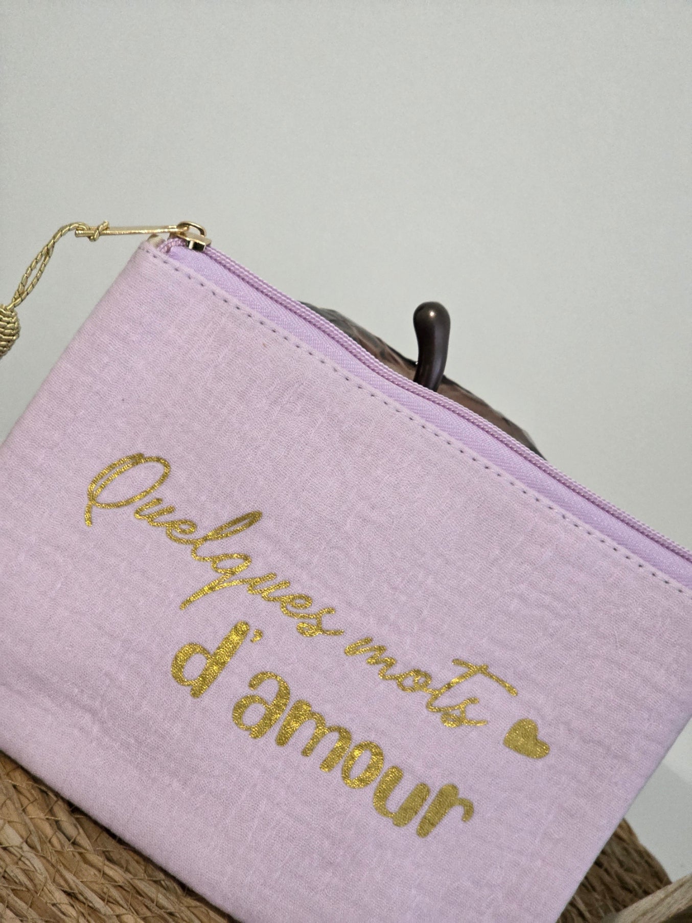 Nos Pochettes "Quelques Mots d'Amour" Lilas