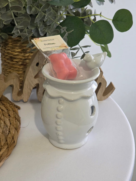 Brûleur à Fondant Printanier Blanc