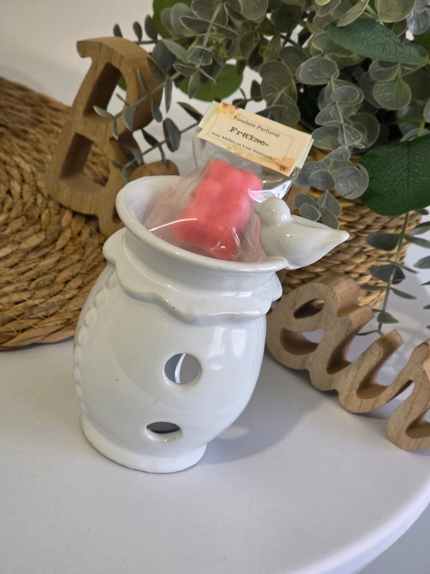 Brûleur à Fondant Printanier Blanc