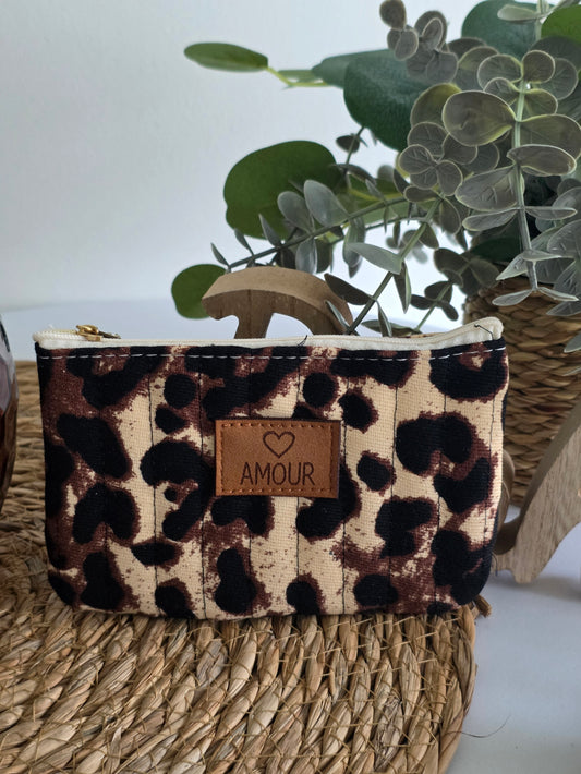 Pochette Amour Léopard
