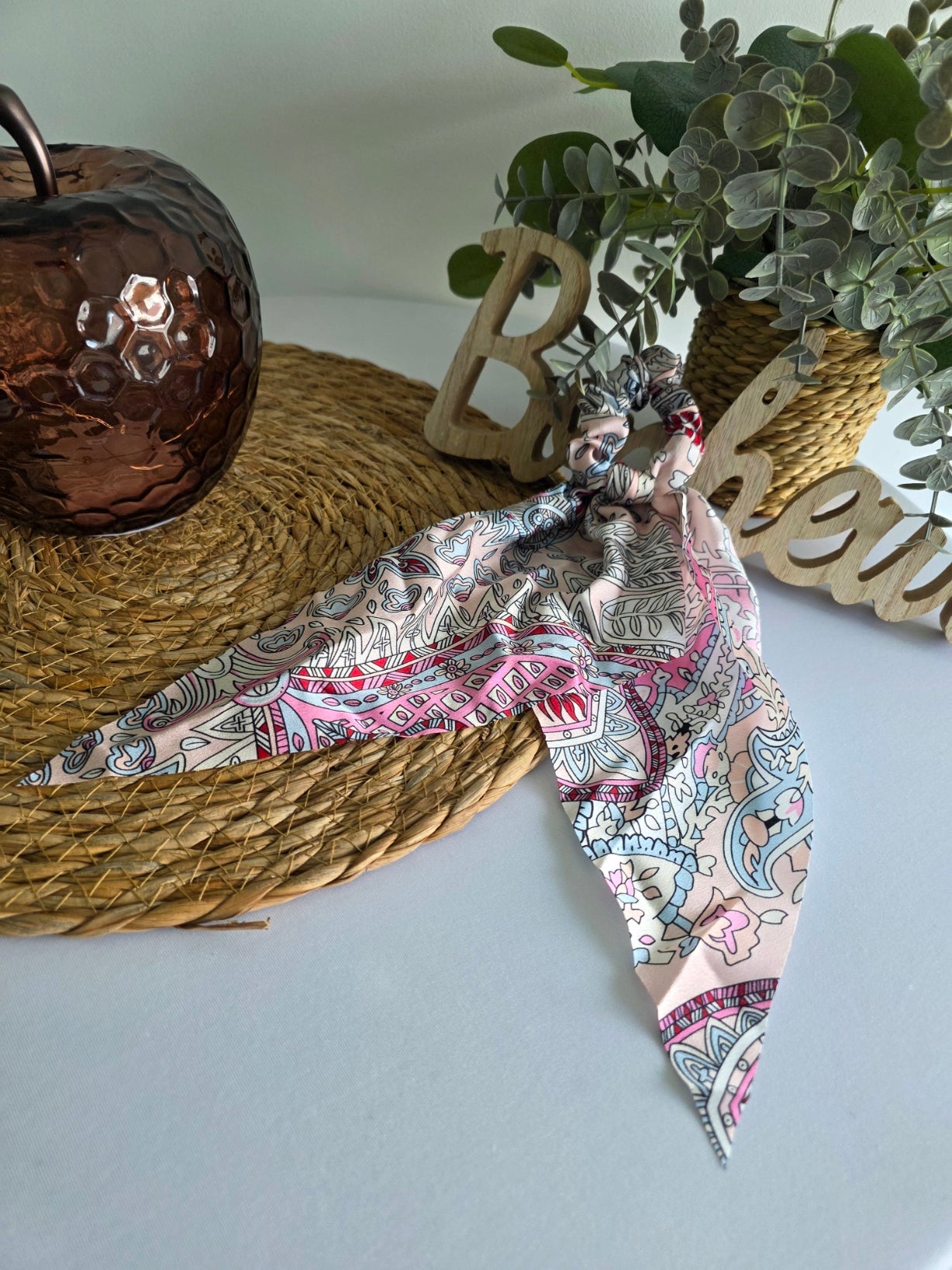 Le Chouchou Foulard Satiné Multicolore