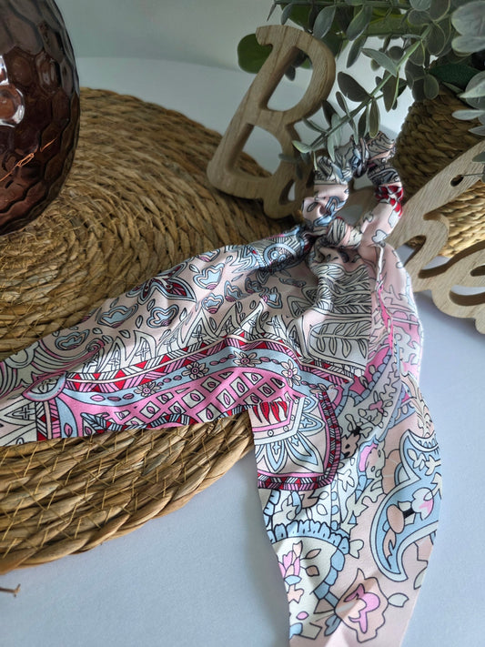 Le Chouchou Foulard Satiné Multicolore