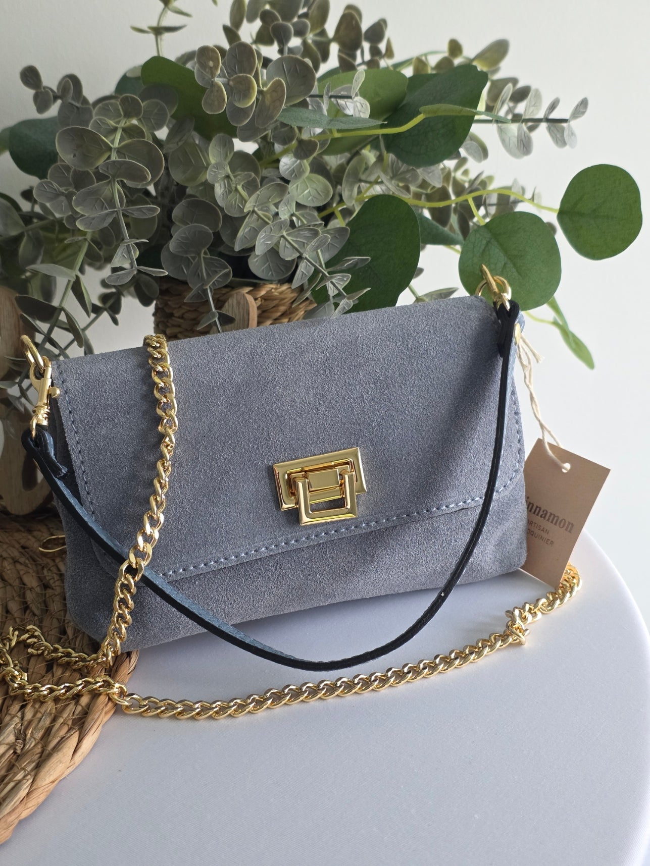 Sac Emilie Bleu ciel