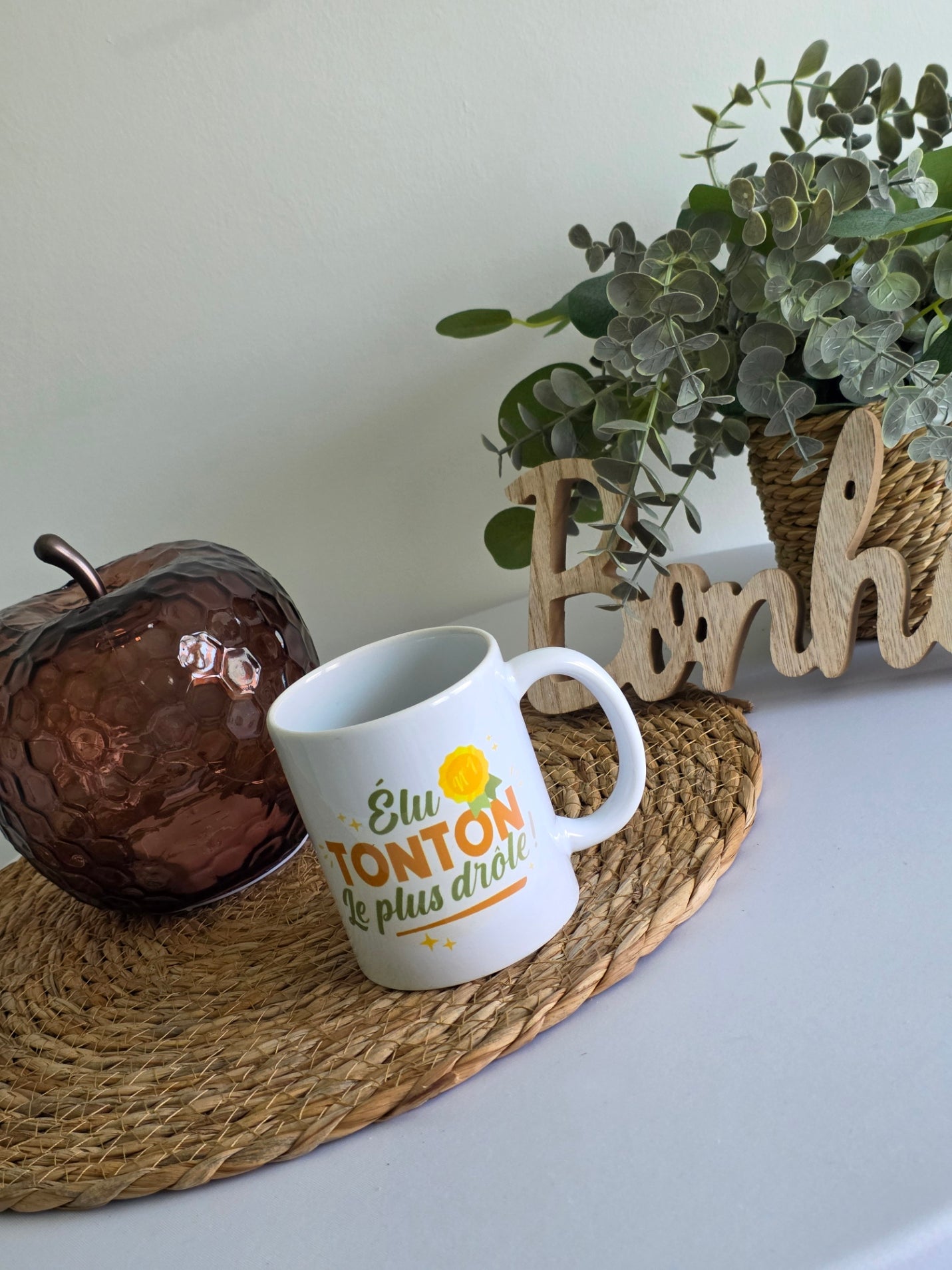 MUG "Elu TONTON Le Plus Drôle"