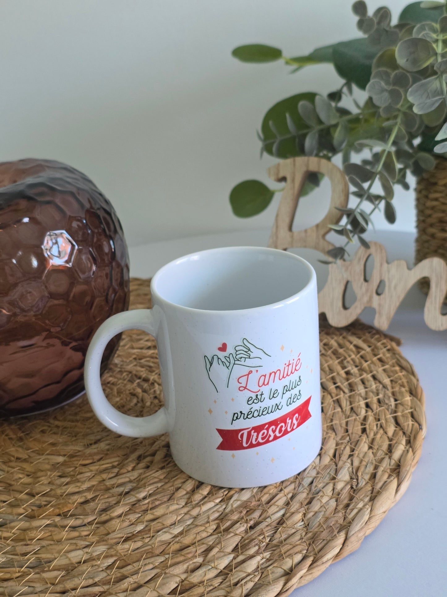MUG "L'amitié est le plus précieux des Trésors"