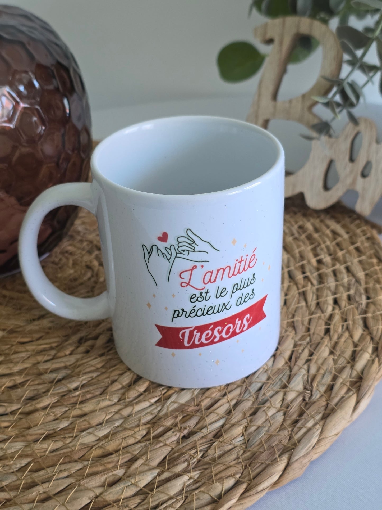 MUG "L'amitié est le plus précieux des Trésors"