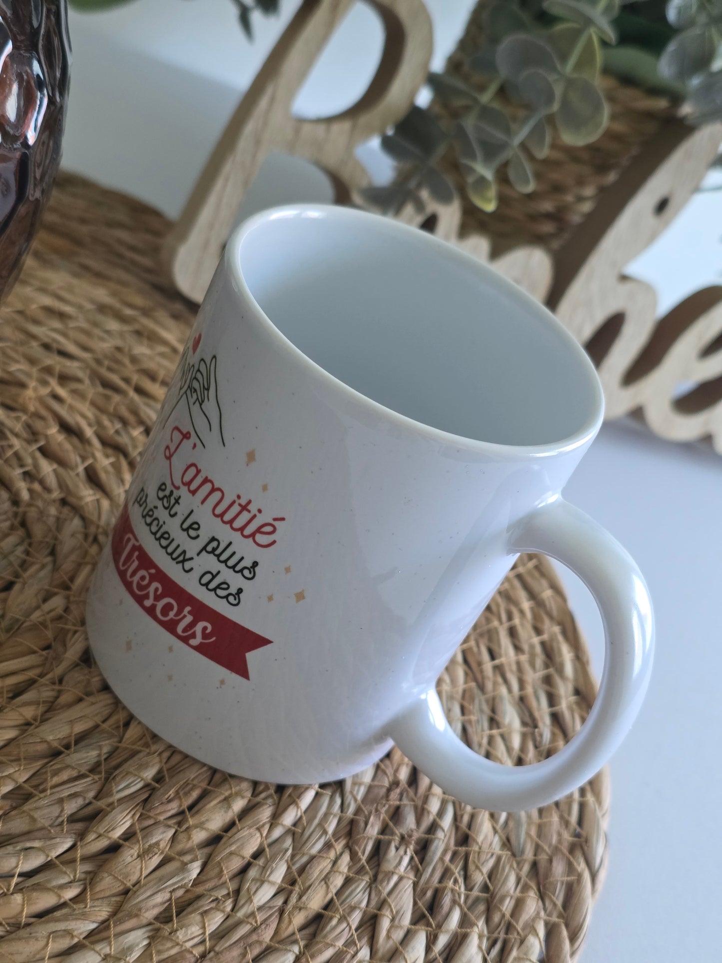 MUG "L'amitié est le plus précieux des Trésors"