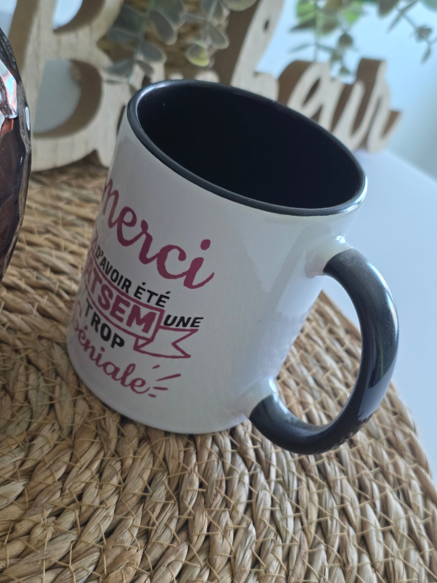 MUG "MERCI d'avoir été une ATSEM trop géniale"