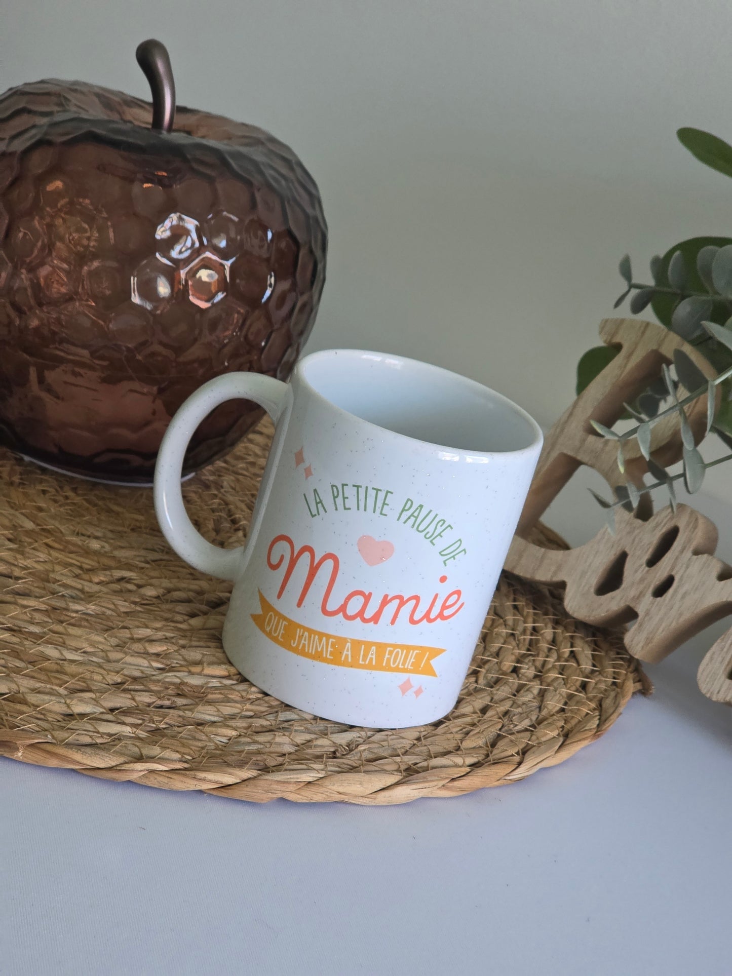 MUG "La petite pause de Mamie que j'aime à la folie"
