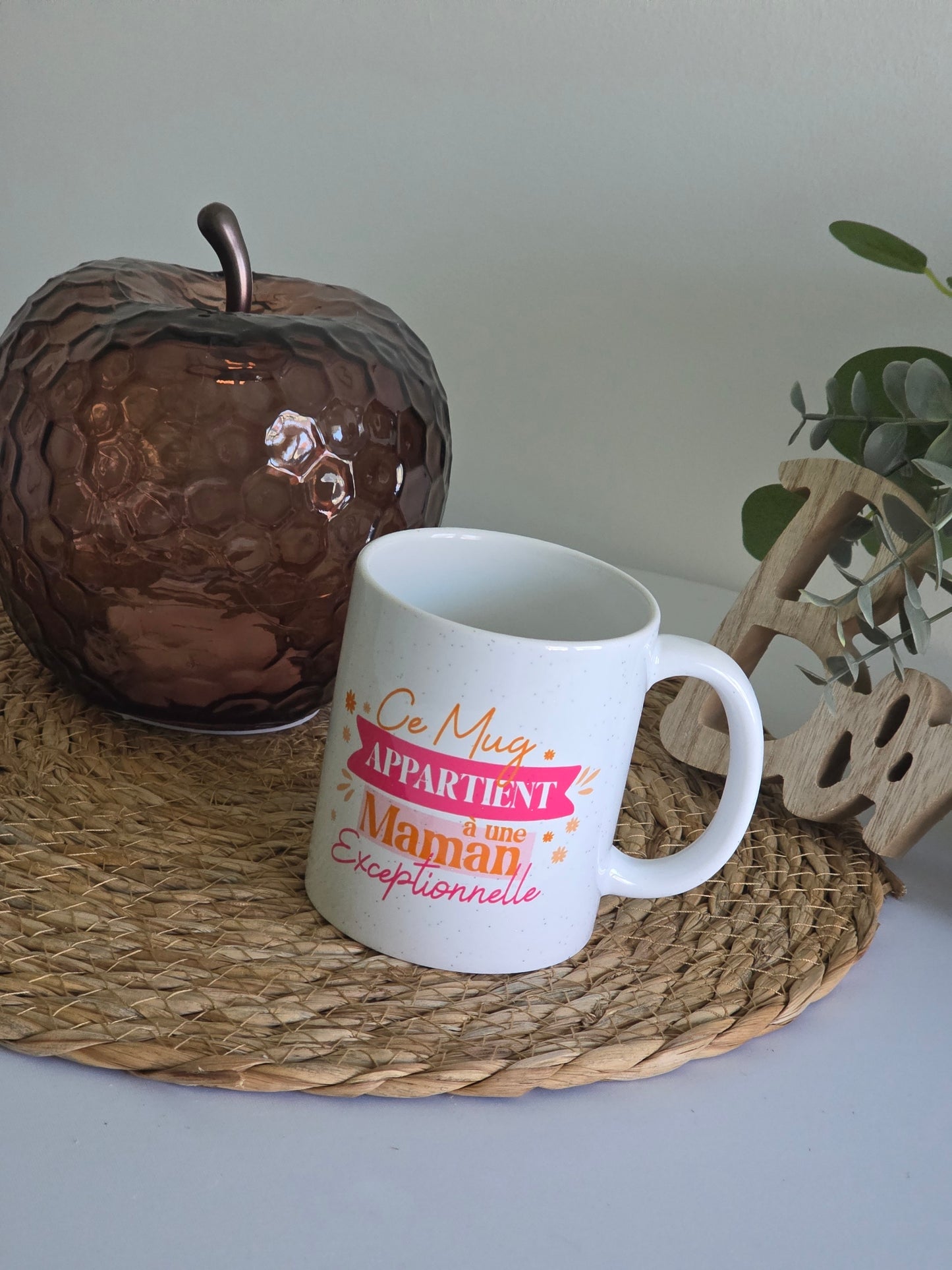 MUG "Ce mug appartient à une Maman Exceptionnelle"