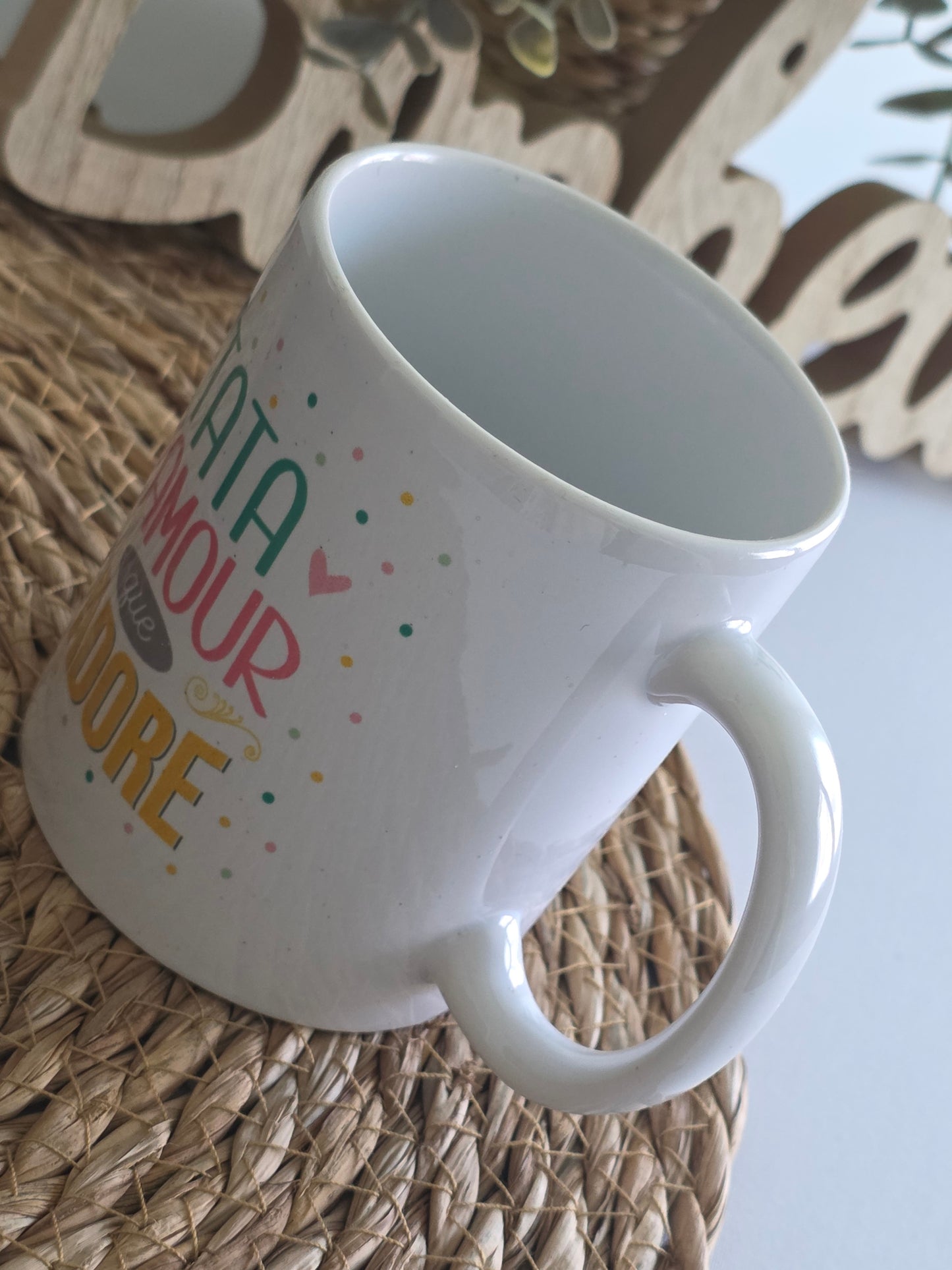 MUG "TATA D'AMOUR que J'ADORE"