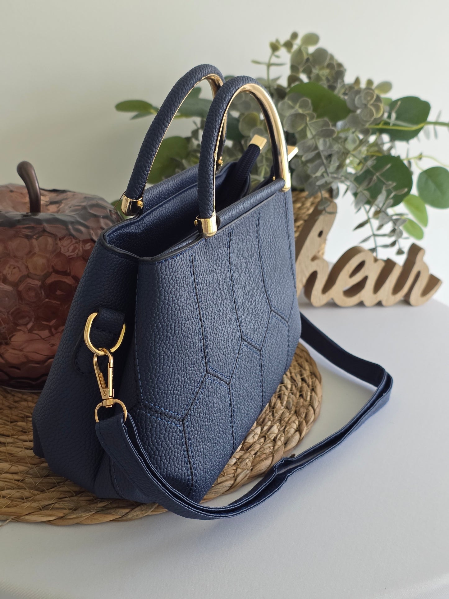 Sac Lucile Bleu Indigo