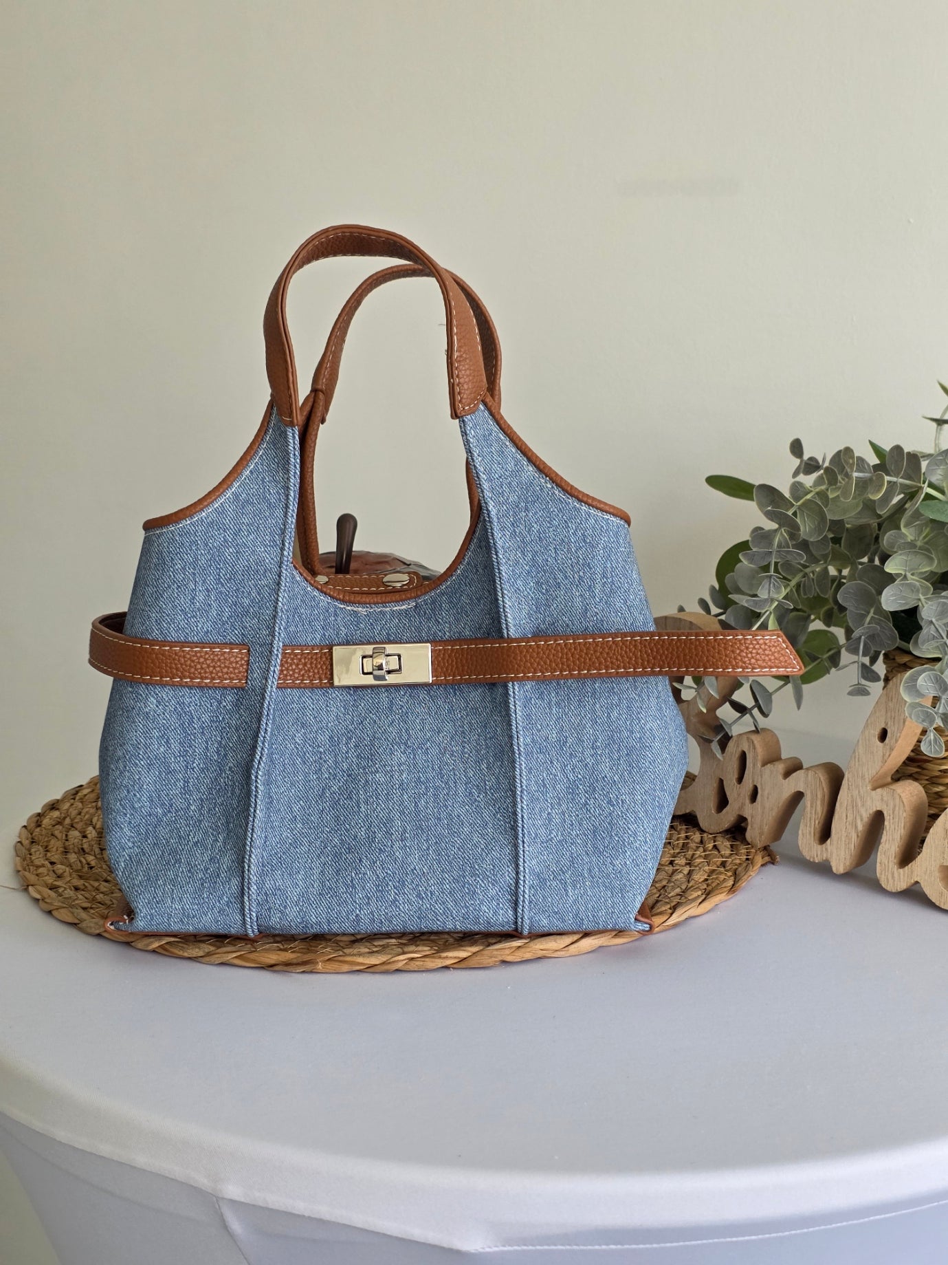 Sac Agathe Bleu Jeans