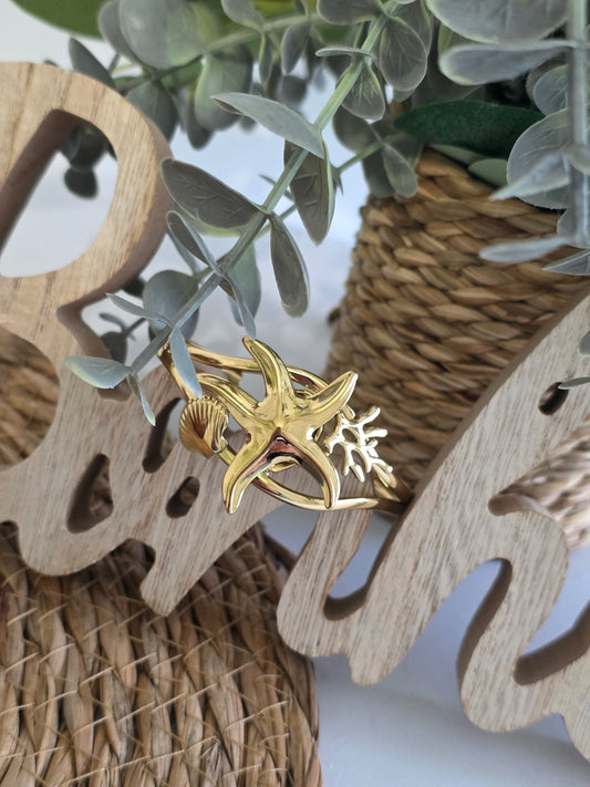 Bracelet Jonc Etoilé