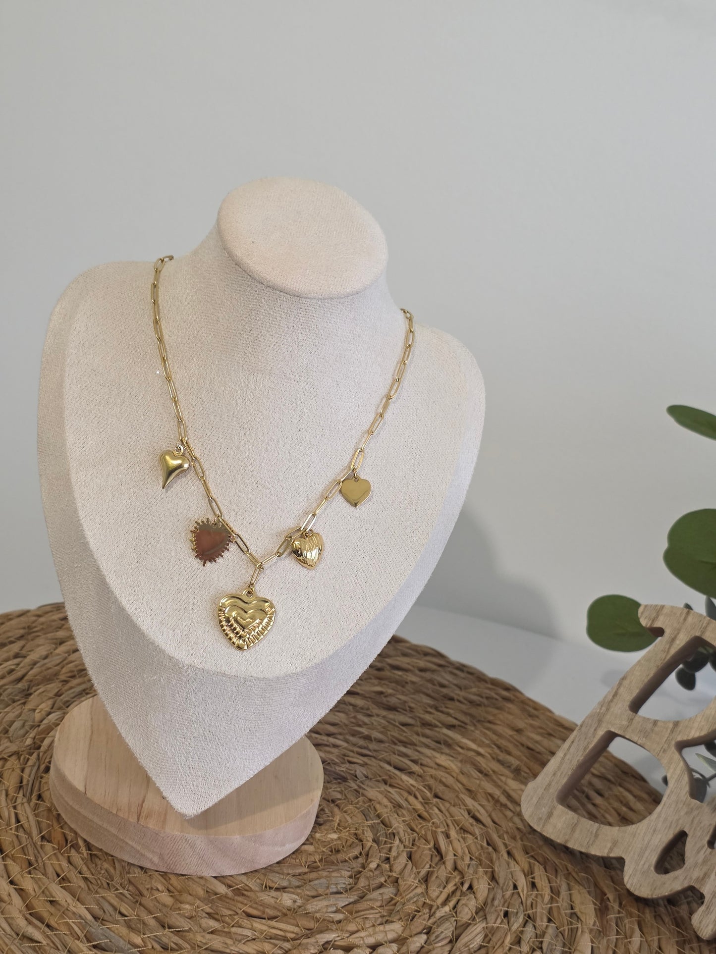 Pendentif Breloque Cœur