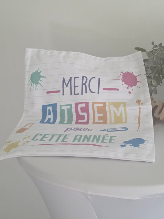 Tote Bag Merci ATSEM