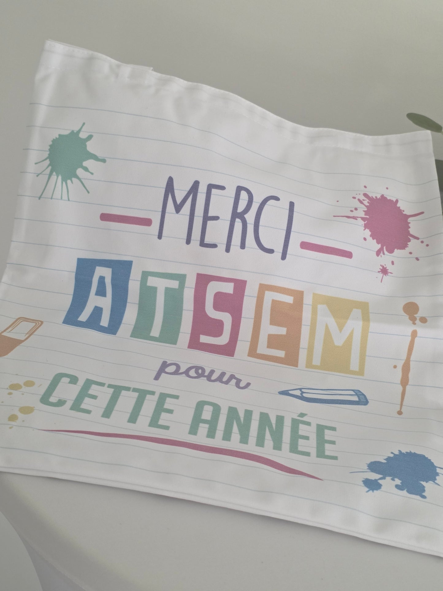 Tote Bag Merci ATSEM