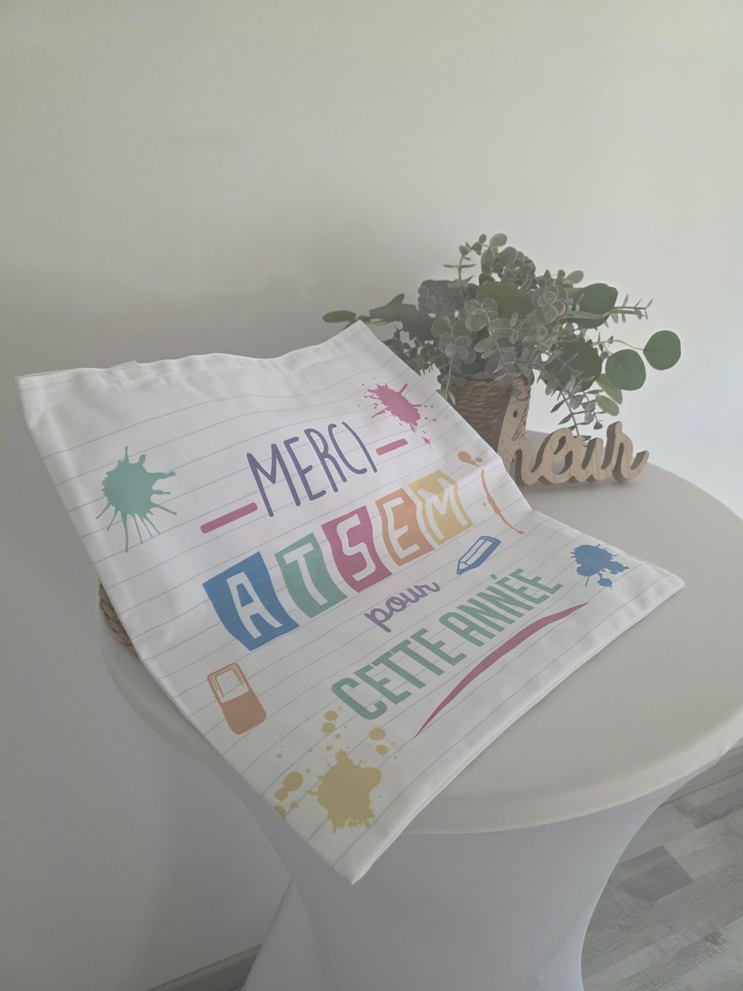 Tote Bag Merci ATSEM