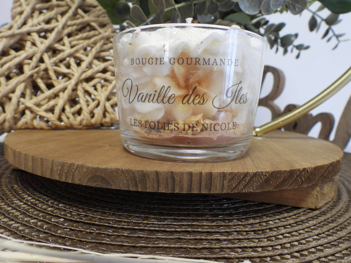 Our Gourmet Candles - Island Vanilla Scented Candle